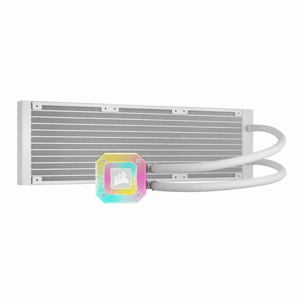 (image for) Corsair iCUE H150i ELITE CAPELLIX XT White 360mm Intel/AMD CPU Liquid Cooler